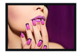 Poster Salão De Beleza – Manicure – Unhas – Cabelo - Cílios - Esmalte – Beauty – Salon - Profissões