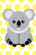 Poster Coala Quarto De Bebê - Baby Room - Infantil