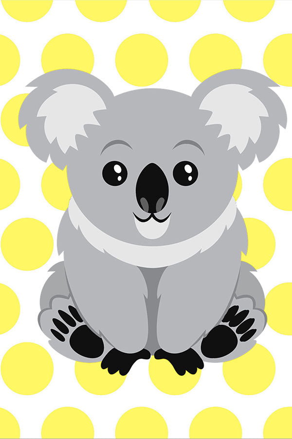 Poster Coala Quarto De Bebê - Baby Room - Infantil