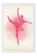 Poster Bailarina - Ballet - Quarto De Bebê - Baby Room - Infantil