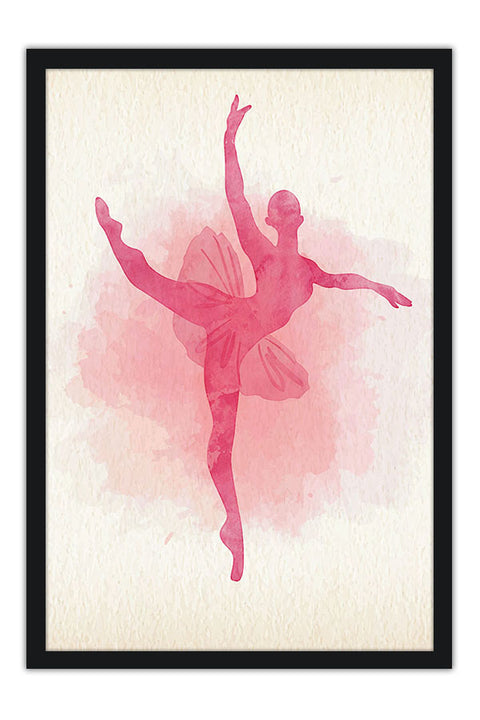 Poster Bailarina - Ballet - Quarto De Bebê - Baby Room - Infantil