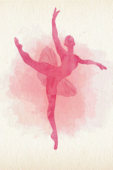 Poster Bailarina - Ballet - Quarto De Bebê - Baby Room - Infantil