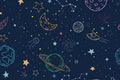 Poster Universo - Quarto De Bebê - Baby Room - Infantil