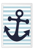 Poster Âncora Quarto De Bebê - Baby Room - Infantil