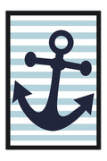 Poster Âncora Quarto De Bebê - Baby Room - Infantil