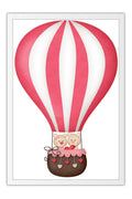 Poster Balão - Urso - Quarto De Bebê - Baby Room - Infantil