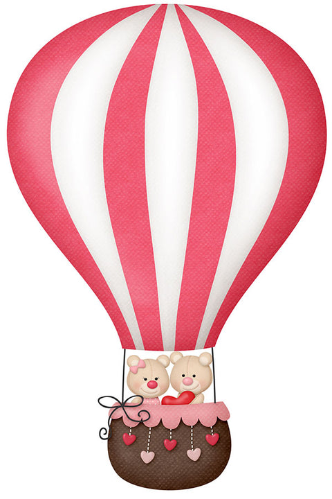 Poster Balão - Urso - Quarto De Bebê - Baby Room - Infantil