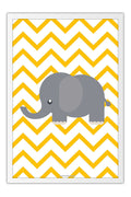Poster Elefante - Quarto De Bebê - Baby Room - Infantil