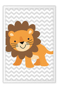 Poster Leão - Quarto De Bebê - Baby Room - Infantil