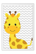 Poster Girafa - Quarto De Bebê - Baby Room - Infantil