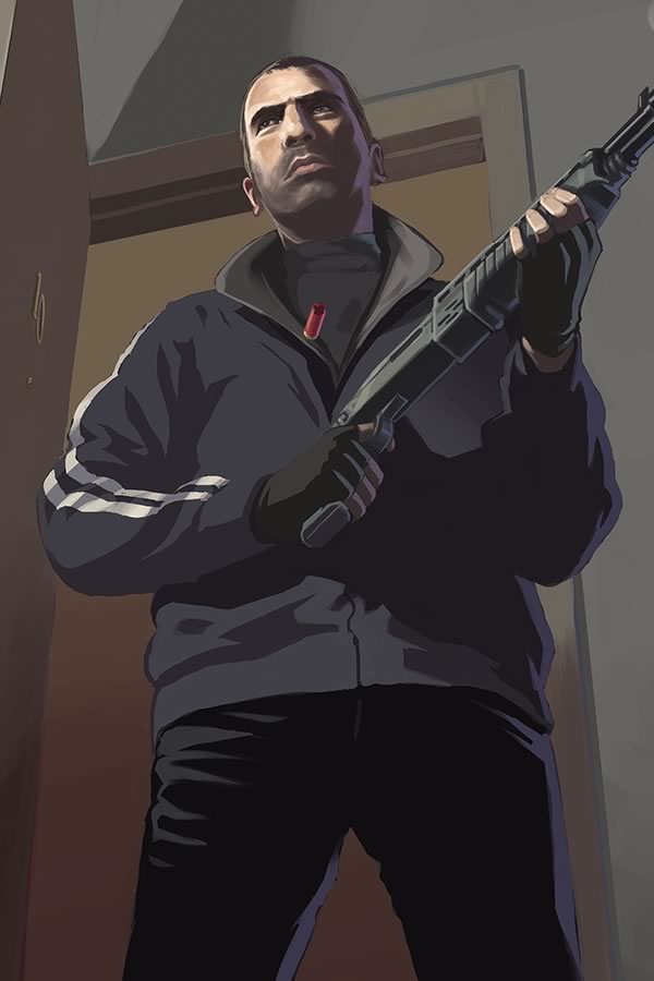 Poster GTA - Grand Theft Auto IV - Games