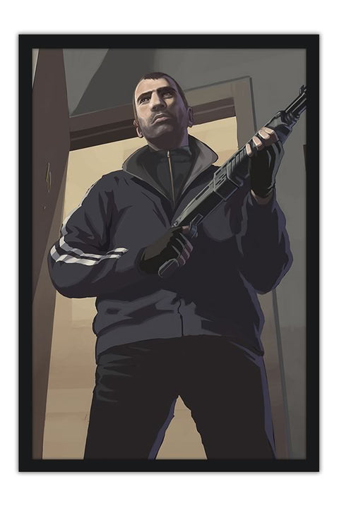 Poster GTA - Grand Theft Auto IV - Games