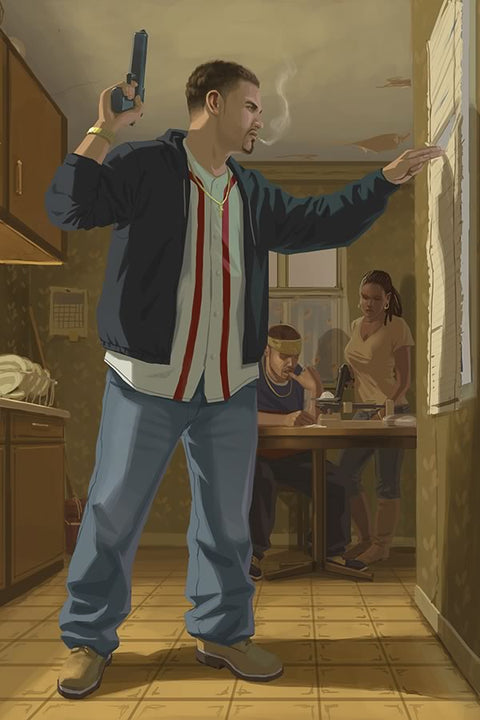 Poster GTA - Grand Theft Auto IV - Games