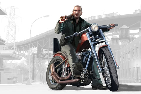 Poster GTA - Grand Theft Auto IV - Lost And Damned - Games