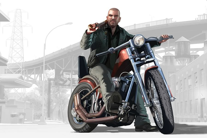Poster GTA - Grand Theft Auto IV - Lost And Damned - Games