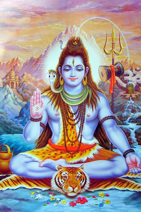 Poster Shiva - Religião