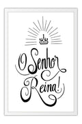 Poster O Senhor Reina - Religião - Versículos - Frases