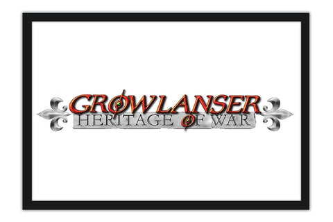 Poster Growlanser Heritage Of War - Games