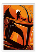 Poster The Mandalorian - Yoda - Séries