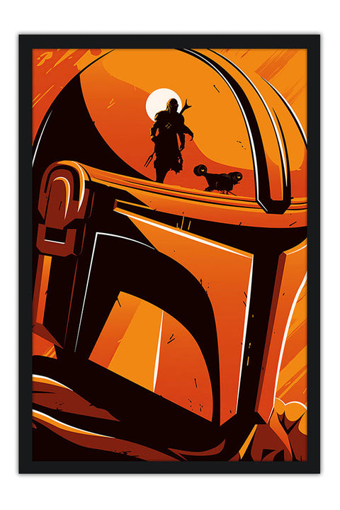 Poster The Mandalorian - Yoda - Séries