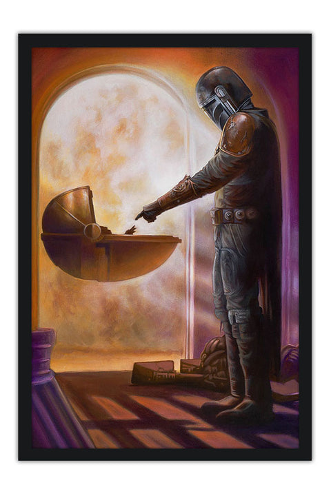 Poster The Mandalorian - Yoda - Séries