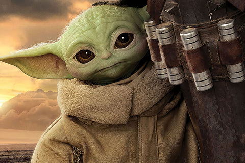 Poster The Mandalorian - Yoda - Séries