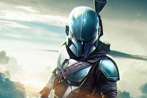 Poster The Mandalorian - Yoda - Séries