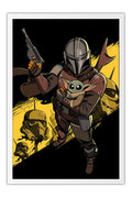 Poster The Mandalorian - Yoda - Séries