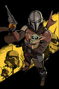 Poster The Mandalorian - Yoda - Séries