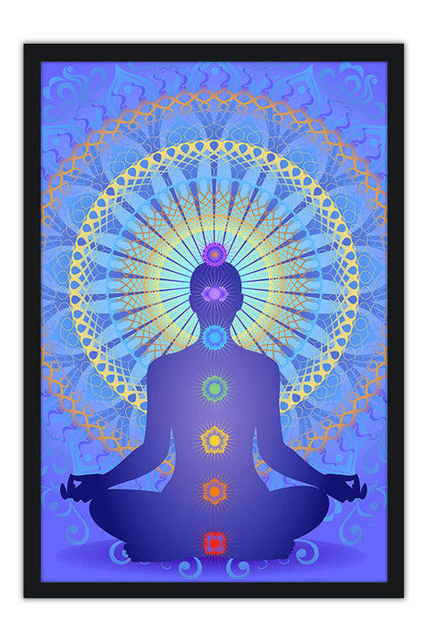 Poster Yoga - Meditação - Meditation - Chakra