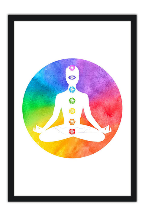 Poster Yoga - Meditação - Meditation - Chakra