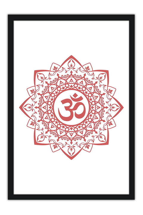 Poster Yoga - Meditação - Om - Meditation - Chakra
