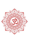 Poster Yoga - Meditação - Om - Meditation - Chakra