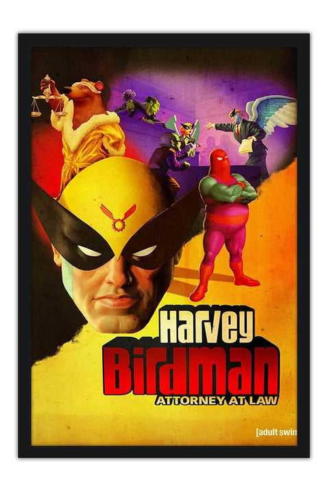 Poster Harvey Birdman Attorney At Law - Games