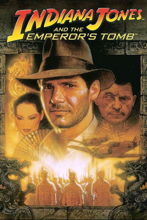 Poster Indiana Jones and the Emperor's Tomb - Games