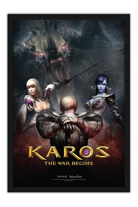 Poster Karos The War Begins - Games