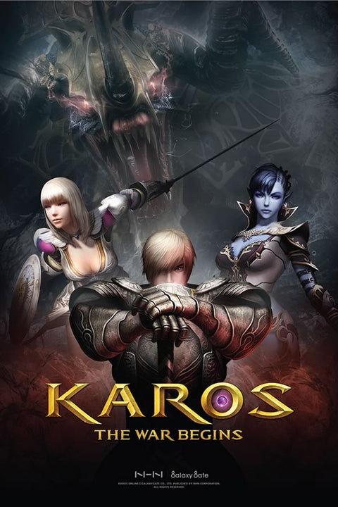 Poster Karos The War Begins - Games