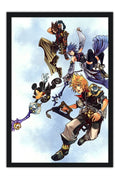 Poster Kingdom Hearts Birth By Sleep - Games