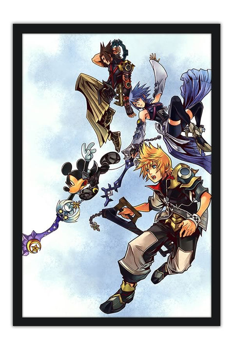 Poster Kingdom Hearts Birth By Sleep - Games
