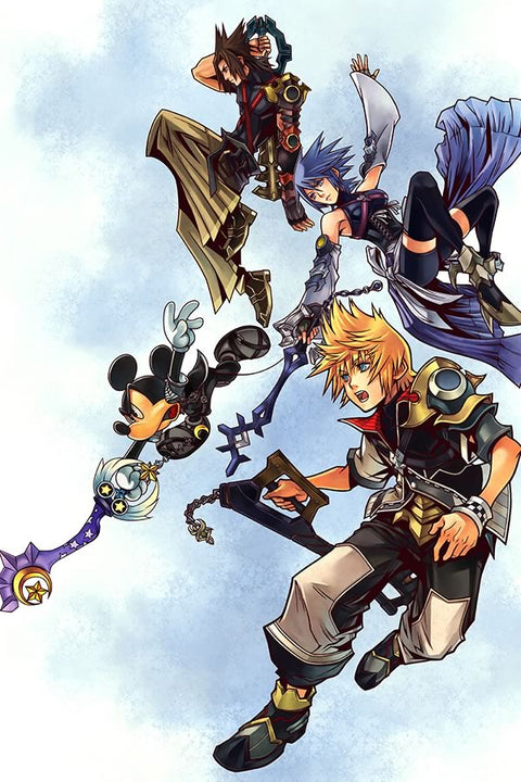 Poster Kingdom Hearts Birth By Sleep - Games