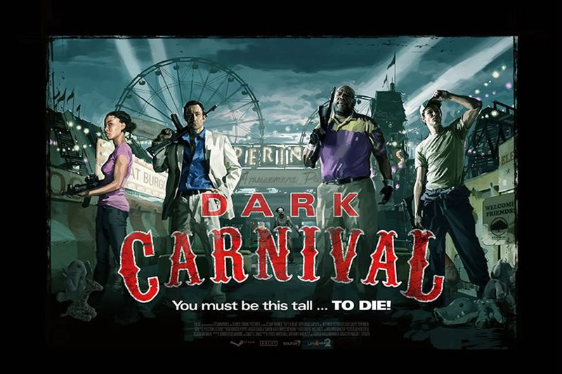 Poster Left 4 Dead 2 Dark Carnival - Games