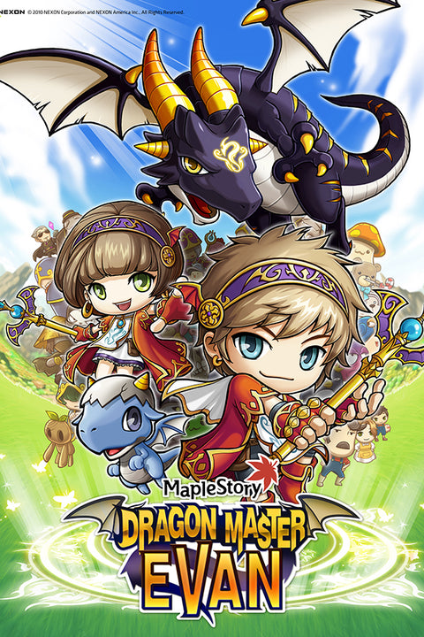 Poster MapleStory Dragon Master Evan - Games
