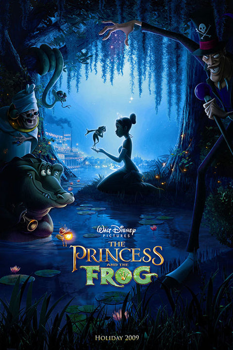 Poster A Princesa e o Sapo - Desenhos - Infantil - Filmes