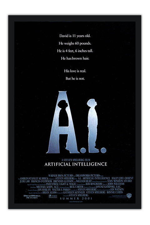 Poster A.I. Inteligencia Artificial - Artificial Intelligence - Filmes