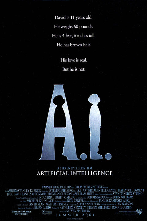 Poster A.I. Inteligencia Artificial - Artificial Intelligence - Filmes