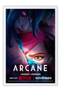 Poster Arcane - League Of Legends - LoL - Séries