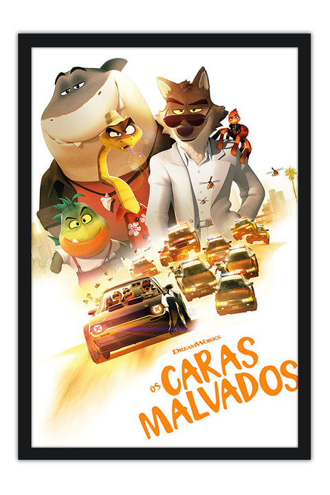 Poster The Bad Guys - Os Caras Malvados - Animação - Desenho - Infantil - Filmes