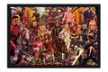 Poster Compilado de Heróis - Marvel - Comics