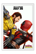 Poster Deadpool e Wolverine - Marvel - MCU - Filmes