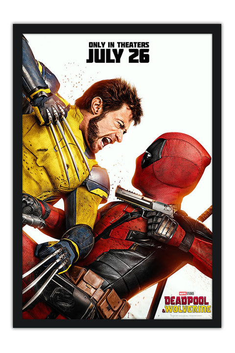 Poster Deadpool e Wolverine - Marvel - MCU - Filmes